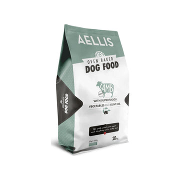 Aellis Oven Baked 10kg Ξηρά Τροφή για Ενήλικους Σκύλους με Αρνί