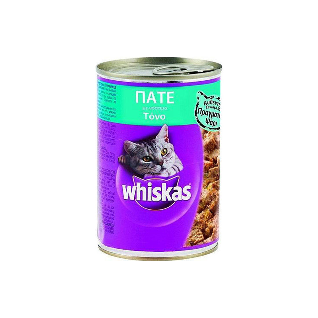 Whiskas Κονσέρβα Τόνος 400gr