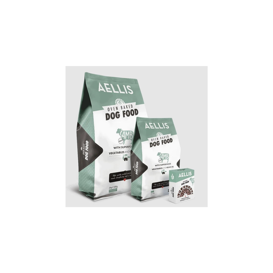 Aellis Oven Baked 10kg Ξηρά Τροφή για Ενήλικους Σκύλους με Αρνί