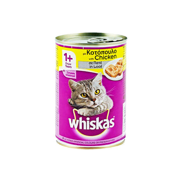 Whiskas Κονσέρβα Κοτόπουλο 400gr