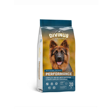 Divinus Pet Nutrition Performance 20kg Ξηρά Τροφή για Ενήλικους Σκύλους με Κοτόπουλο