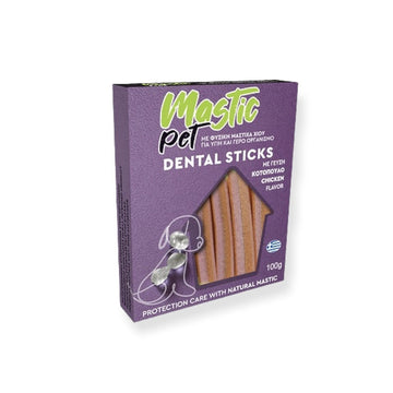 Mastic Pet Οδοντικό Stick Σκύλου κατά της Κακοσμίας με Κοτόπουλο και Μαστίχα Χίου 100gr