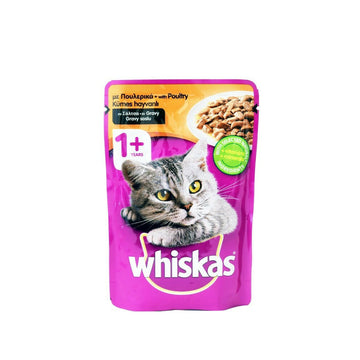Whiskas 1+ Πουλερικά 100gr