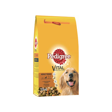 Pedigree Vital Protection 15kg Ξηρά Τροφή για Ενήλικους Σκύλους Μεσαίων Φυλών με Λαχανικά και Πουλερικά