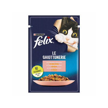 Purina Felix Le Ghiottonerie Σολομός σε Ζελέ 85gr