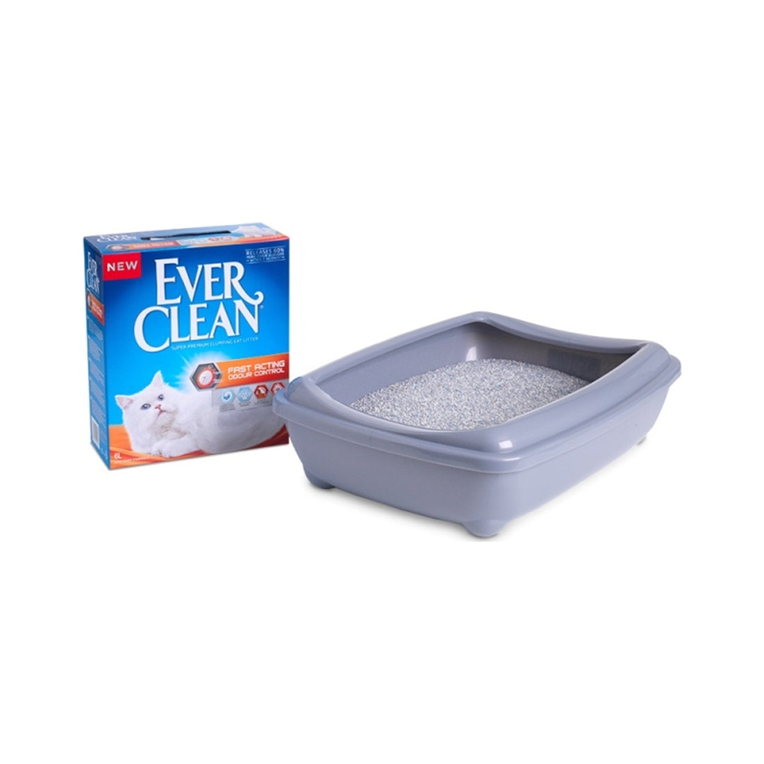 Ever Clean Fast Acting Odour Control Άμμος Γάτας Clumping 6lt