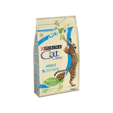 Purina Cat Chow Adult Ξηρά Τροφή για Ενήλικες Γάτες με Σολομό / Τόνο 1.5kg