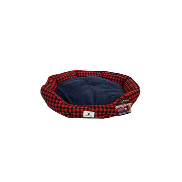 Anicose Aroa Octagon Donut Κρεβάτι Σκύλου σε Κόκκινο χρώμα 57x52cm