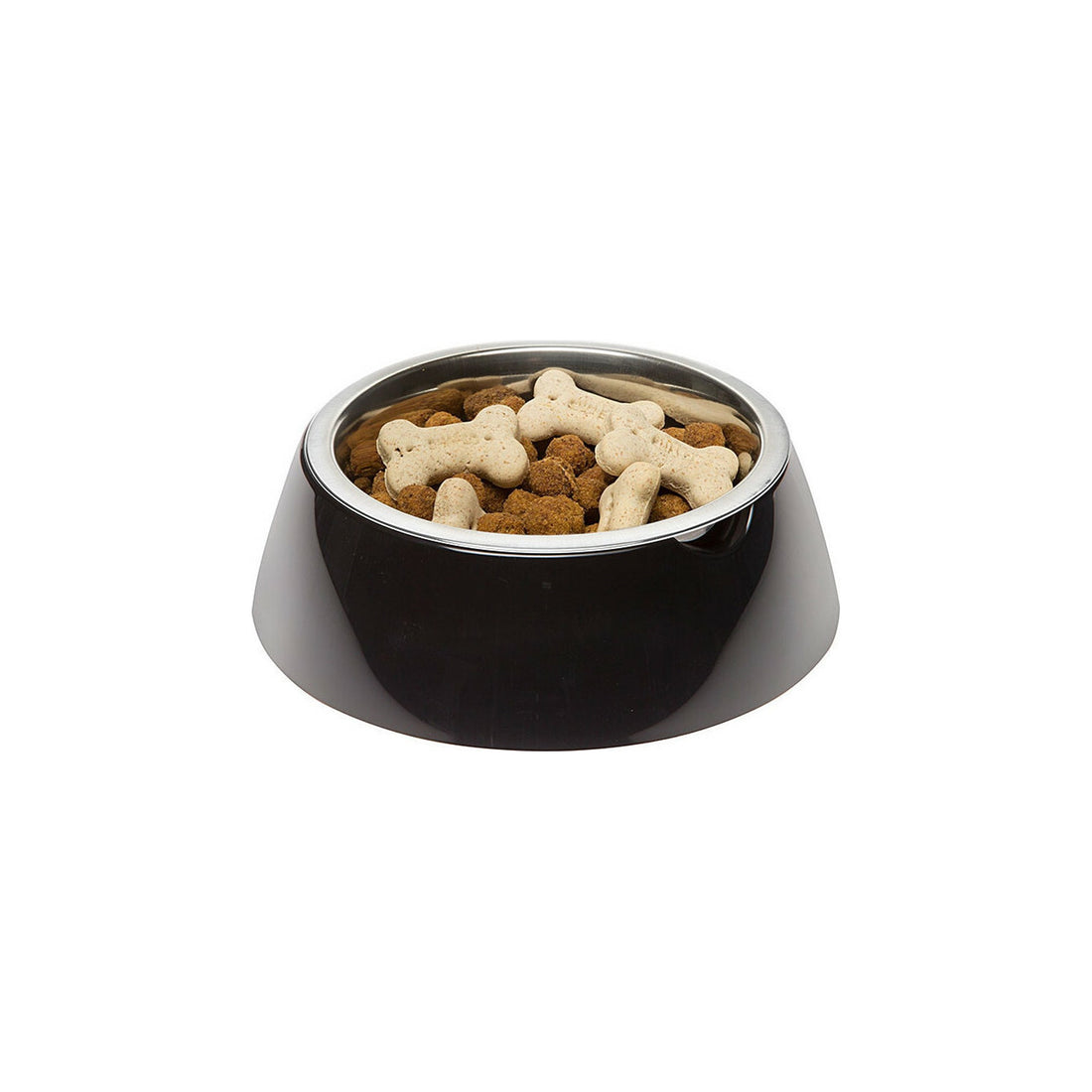 Ferplast Jolie Ανοξείδωτο Μπολ Φαγητού & Νερού για Σκύλο σε Μαύρο χρώμα 1.2lt 23.3cm  Ferplast Jolie Ανοξείδωτο Μπολ Φαγητού & Νερού για Σκύλο σε Μαύρο χρώμα 1.2lt 23.3cm