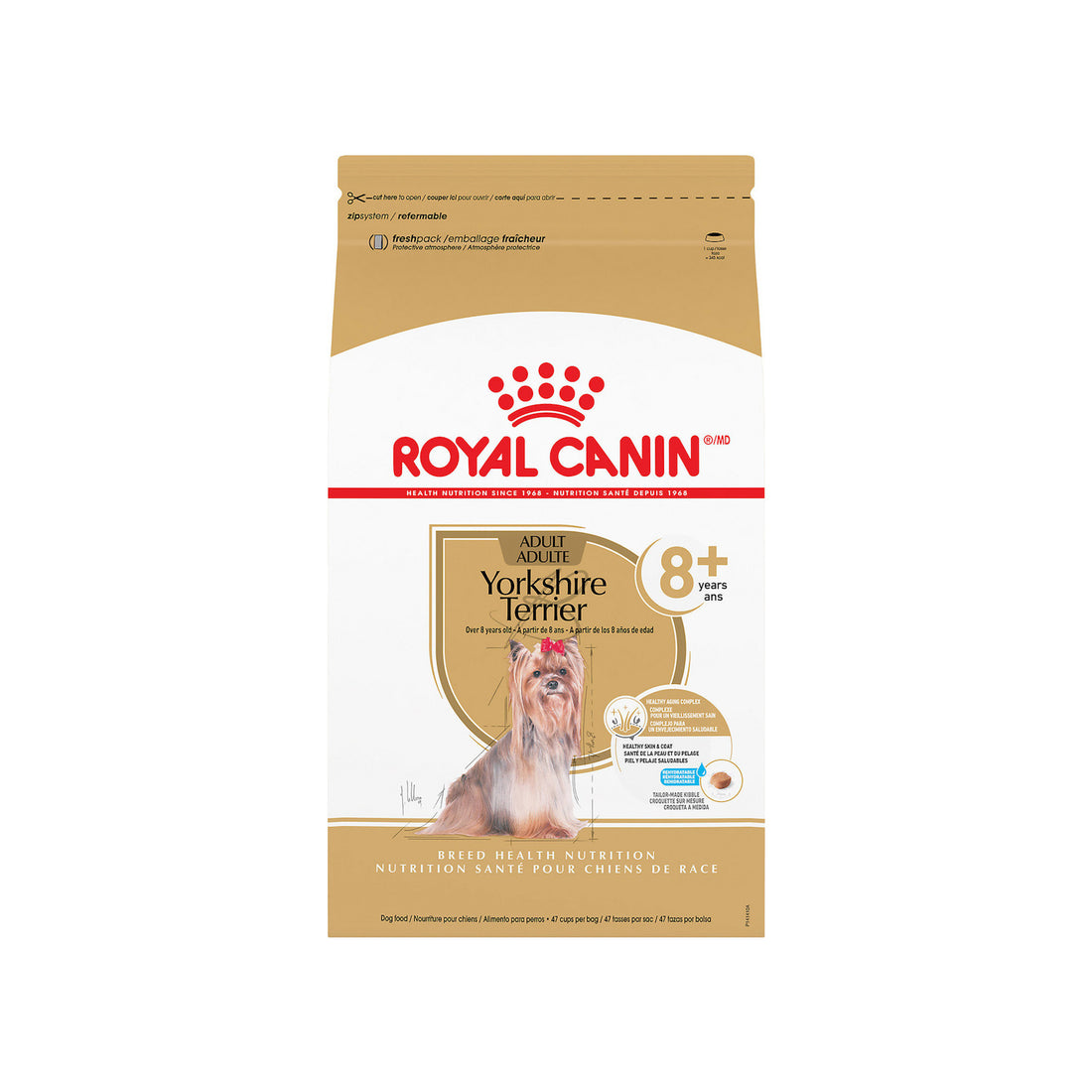 Royal Canin Adult Yorkshire Terrier 3kg Ξηρά Τροφή για Ενήλικους Σκύλους Μικρόσωμων Φυλών με Ρύζι και Πουλερικά