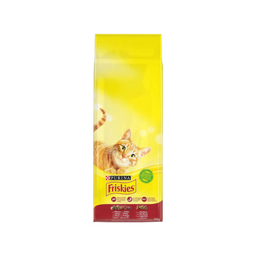Purina Friskies Ξηρά Τροφή για Ενήλικες Γάτες με Βοδινό / Κοτόπουλο / Λαχανικά 20kg