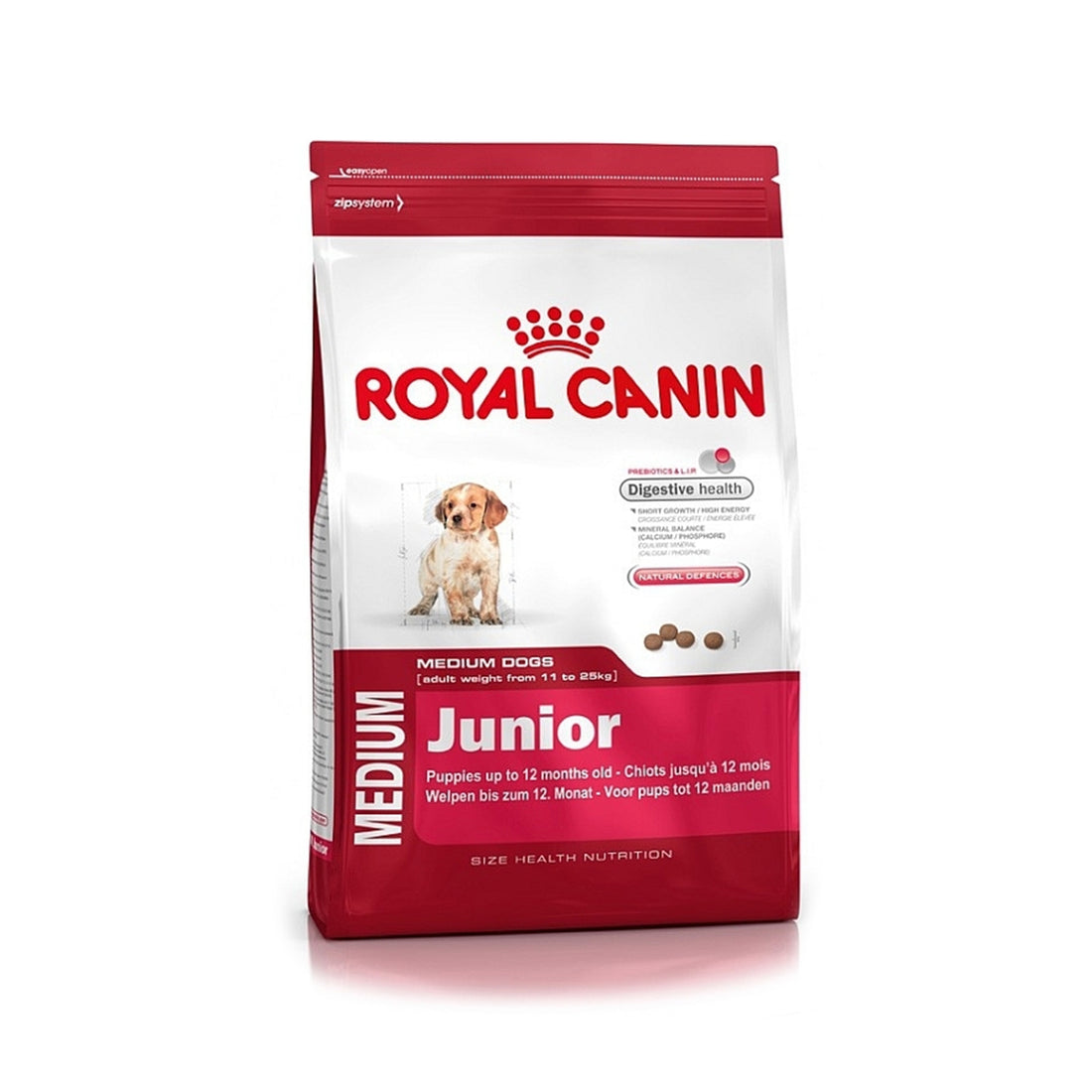 Royal Canin Puppy Medium Ξηρά Τροφή για Κουτάβια Μεσαίων Φυλών με Καλαμπόκι / Πουλερικά 4kg
