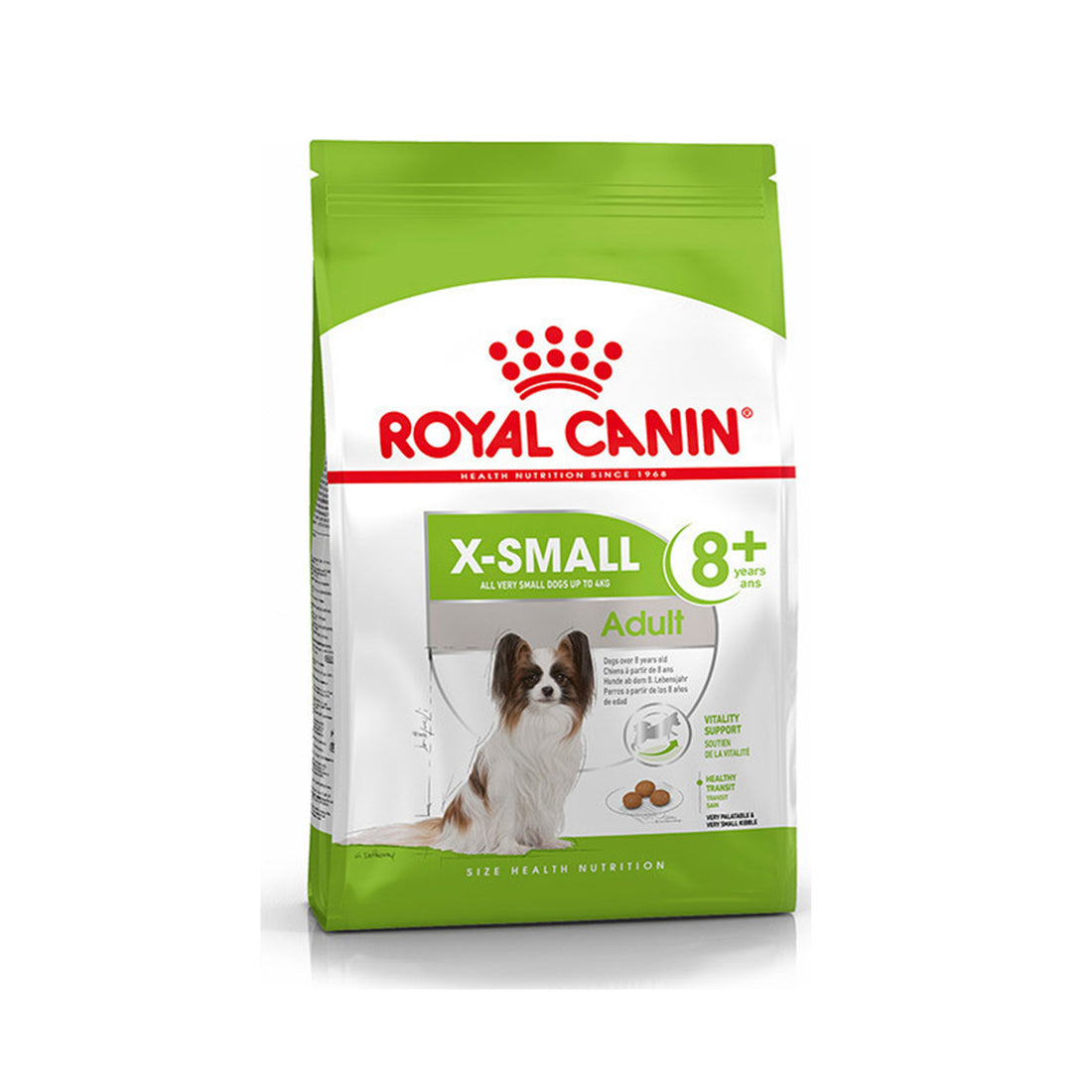 Royal Canin X-Small Adult 8+ Ξηρά Τροφή για Ενήλικους Σκύλους Μικρόσωμων Φυλών με Καλαμπόκι / Κοτόπουλο 1.5kg