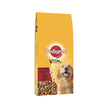 Pedigree Vital Protection Ξηρά Τροφή για Ενήλικους Σκύλους Μεσαίων Φυλών με Μοσχάρι / Λαχανικά 15kg