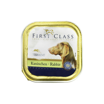 First Class Υγρή Τροφή Σκύλου με Κουνέλι σε Ταψάκι 300γρ.