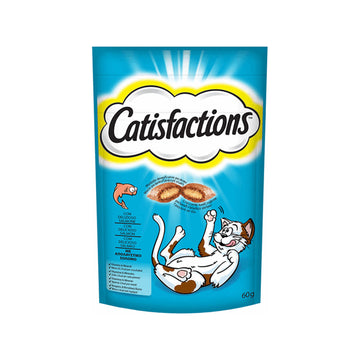 Catisfactions Σνακ Γάτας με Σολομό 60gr