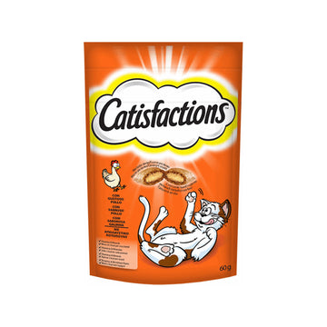 Catisfactions Σνακ Γάτας με Κοτόπουλο 60gr
