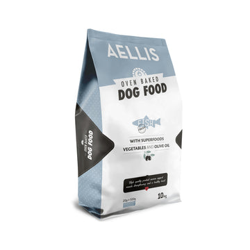 Aellis Oven Baked Ξηρά Τροφή για Ενήλικους Σκύλους με Ψάρια / Λαχανικά 10kg