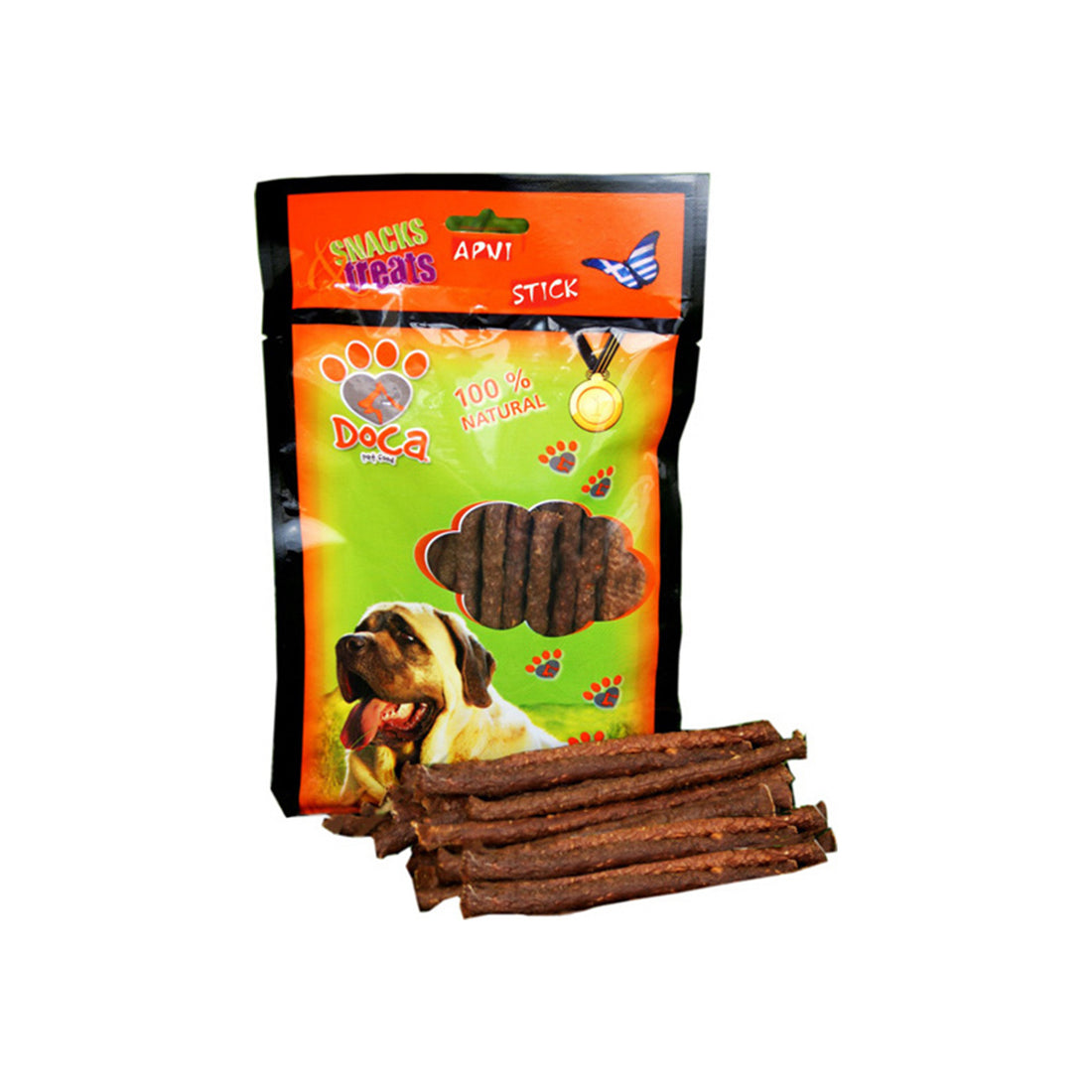 Doca Pet Snacks Treats Stick Αρνί 100gr