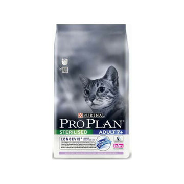 Purina Pro Plan Sterilised Senior Longevis Ξηρά Τροφή για Ηλικιωμένες Στειρωμένες Γάτες με Γαλοπούλα 1.5kg