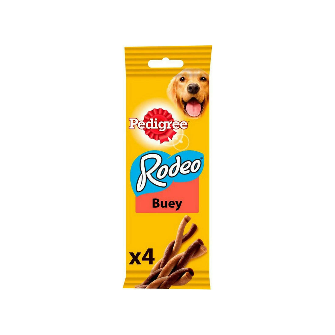 Pedigree Rodeo Λιχουδιά Σκύλου Stick Μοσχάρι 70gr 4τμχ