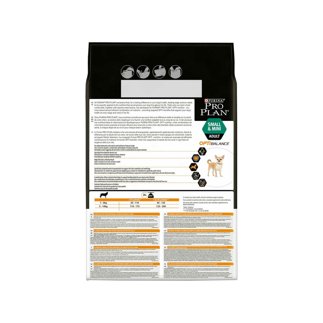 Purina Optihealth Small & Mini Adult Ξηρά Τροφή για Ενήλικους Σκύλους Μικρόσωμων Φυλών με Κοτόπουλο 3kg