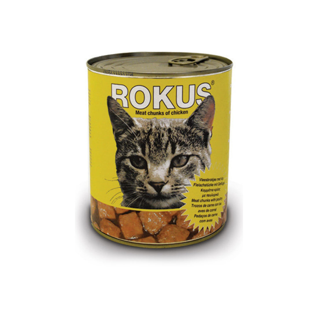Rokus Κονσέρβα Κοτόπουλο 810gr 12τμχ