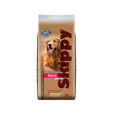 Skippy Adult Mix 20kg Ξηρά Τροφή για Ενήλικους Σκύλους με Κρέας