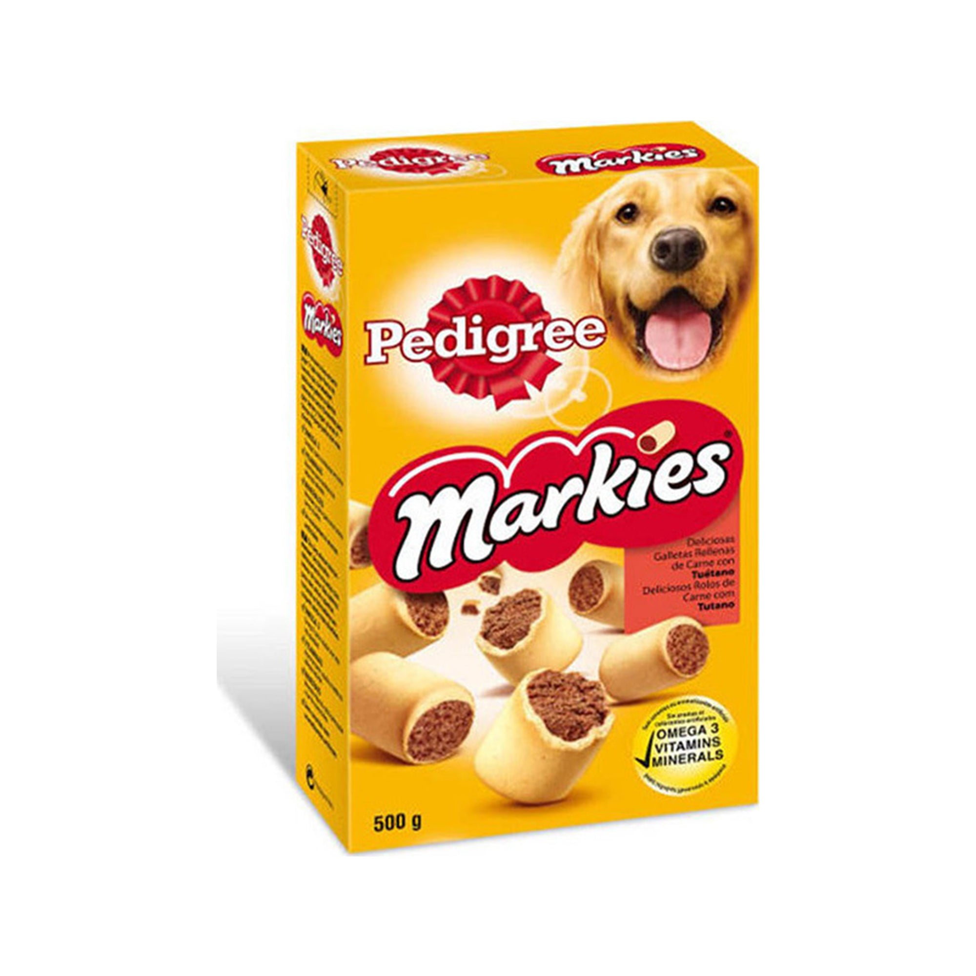 Pedigree Markies Μπισκότο Σκύλου με Δημητριακά και Κρέας 500gr