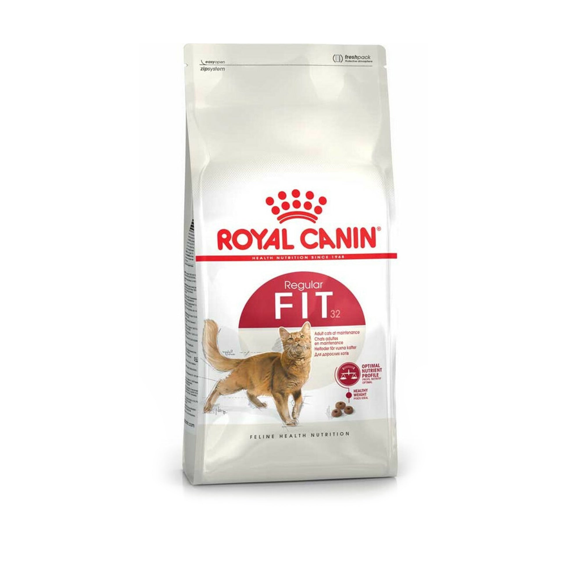 Royal Canin Regular Fit 32 Ξηρά Τροφή για Ενήλικες Γάτες με Πουλερικά 2kg