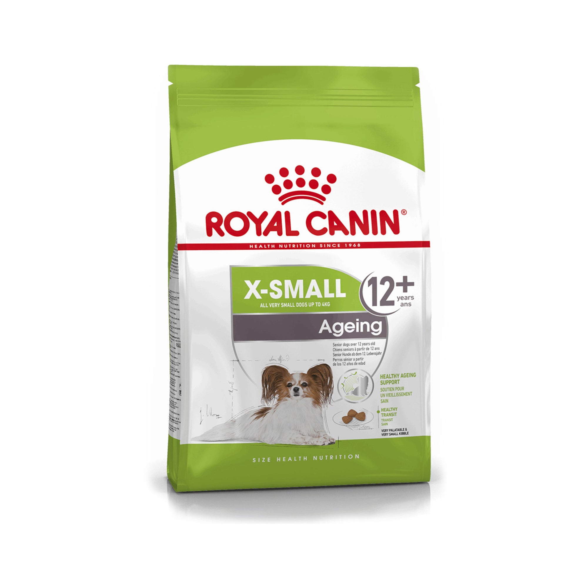 Royal Canin X-Small Ageing 12+ Ξηρά Τροφή για Ηλικιωμένους Σκύλους Μικρόσωμων Φυλών με Καλαμπόκι / Πουλερικά / Ρύζι 1.5kg