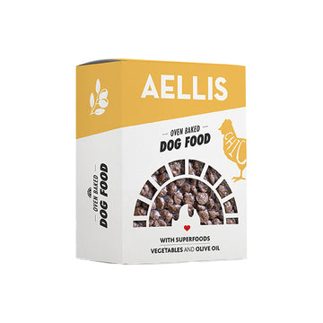 Aellis Oven Baked Ξηρά Τροφή για Ενήλικους Σκύλους με Κοτόπουλο 0.25kg