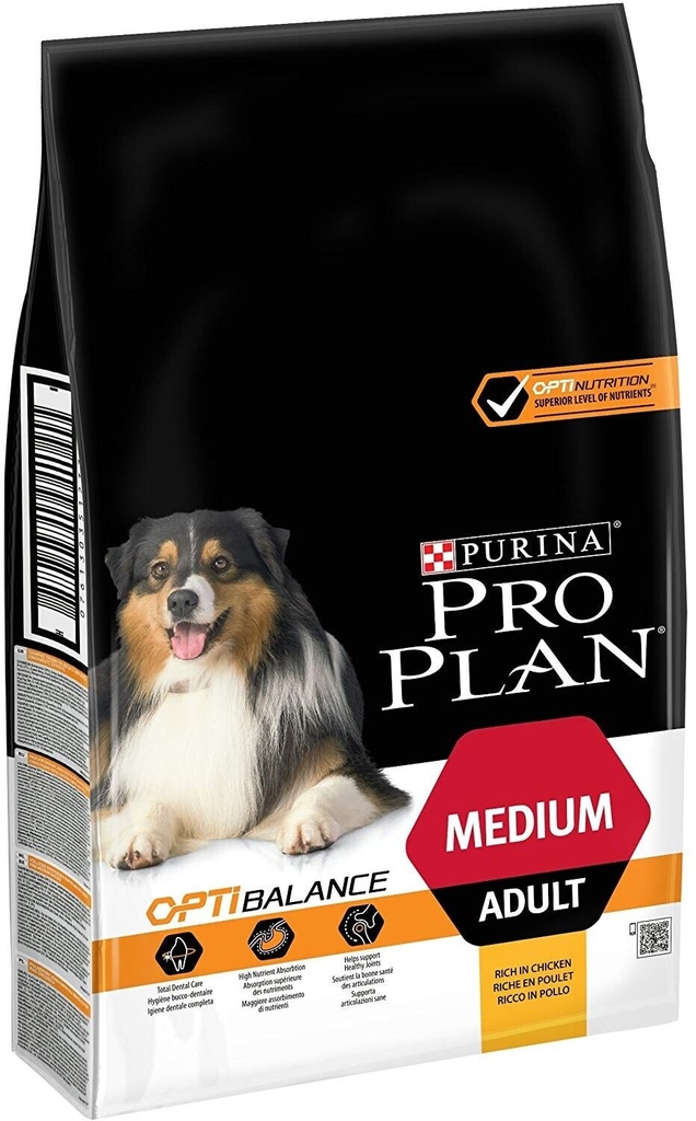 Purina Pro Plan Adult Medium Optibalance Κοτόπουλο 3kg