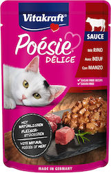 Vitakraft Vitacraft Poesie DeliSause Βοδινό 85gr