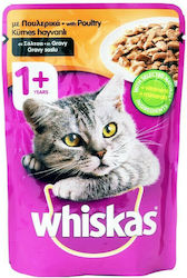 Whiskas 1+ Πουλερικά 100gr