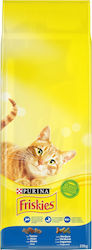 [3819651] Purina Friskies Adult Ξηρά Τροφή για Ενήλικες Γάτες με Τόνο / Λαχανικά 20kg