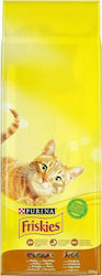 Purina Friskies Ξηρά Τροφή για Ενήλικες Γάτες με Κοτόπουλο / Γαλοπούλα / Ελιές 20kg