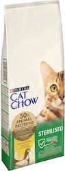 [4103297] Purina Cat Chow Sterilised Ξηρά Τροφή για Ενήλικες Στειρωμένες Γάτες με Κοτόπουλο 15kg