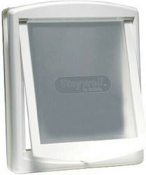 [4563641] Pet Safe Staywell Πόρτα Σκύλου & Γάτας από Πλαστικό σε Λευκό Χρώμα