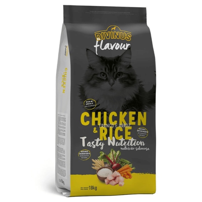 Divinus Flavour Cat Chicken and Rice 18kg