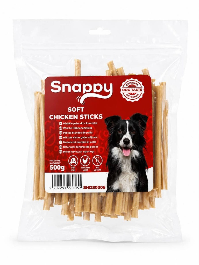 [8252627] SNAPPY Soft Chicken Sticks 500gr