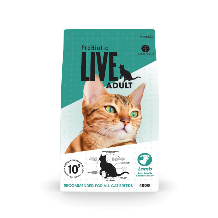 [8392478] Probiotic Live Ξηρά Τροφή για Ενήλικες Γάτες με Αρνί 2kg